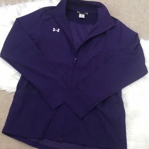 Purple full zip Under Armour Light Weight Jacket